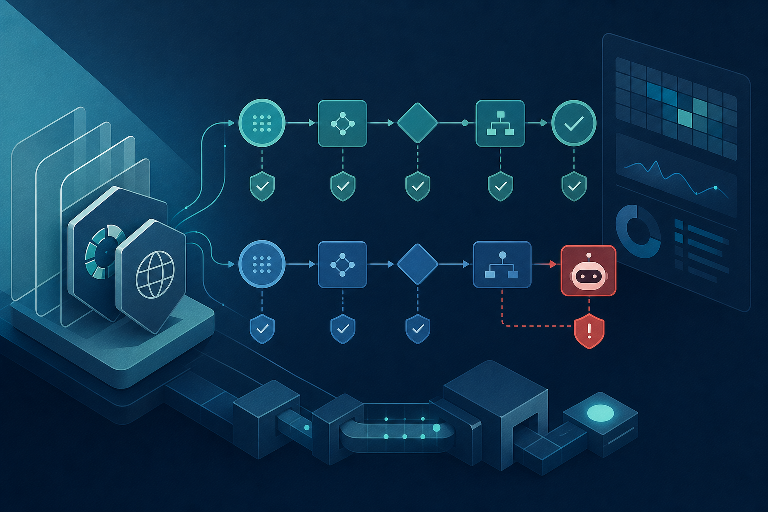 Why Your NIST AI RMF and ISO 42001 Compliance Breaks on Workflow Two