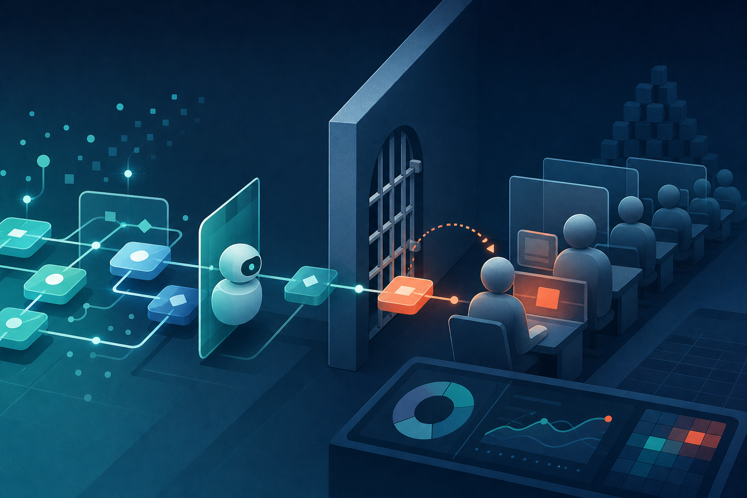 You Automated the Easy Decision. The Handoff to Your Human Gatekeeper Is Still the Bottleneck