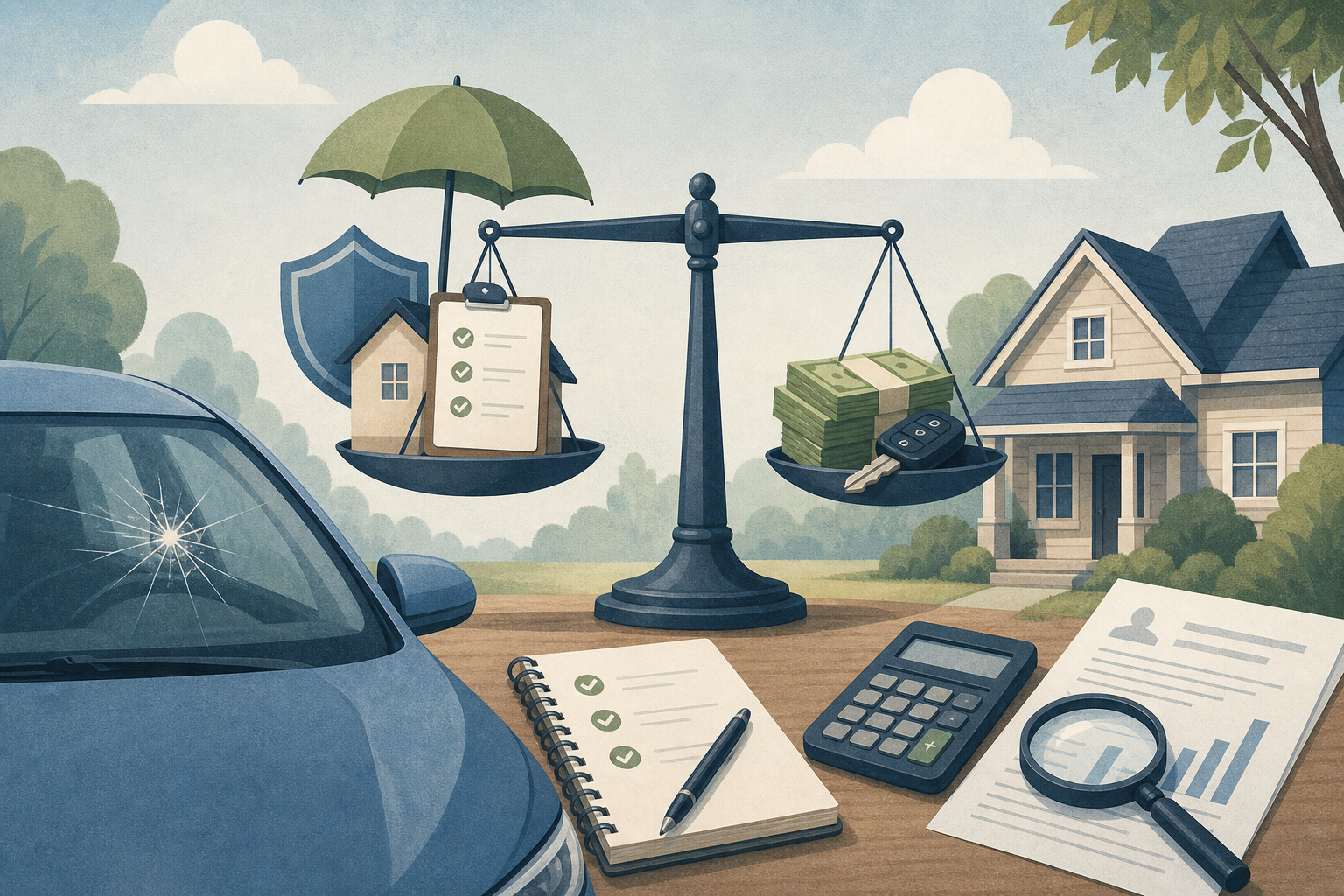 Should I File a Windshield Claim or Pay Cash? The Math Nobody in the Chain Will Do for You